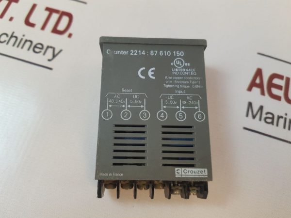 CROUZET COUNTER 2214: 87 610 150 COUNTER MODULE