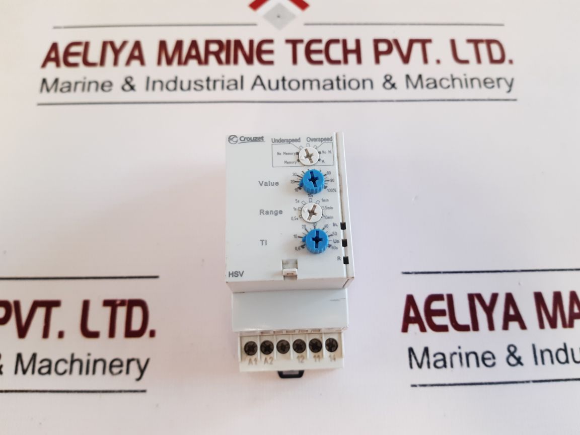 CROUZET HSV SPEED MONITORING RELAY
