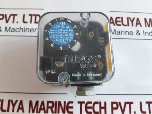DUNGS TECHNIC LGW 50 A4 PRESSURE SWITCH