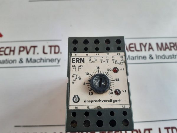ERN ON DELAY TIMER RELAY