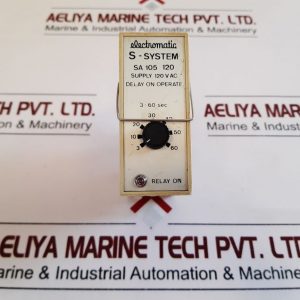 ELECTROMATIC S-SYSTEM SA 105 120 DELAY ON OPERATE RELAY WITH BASE 250VDC