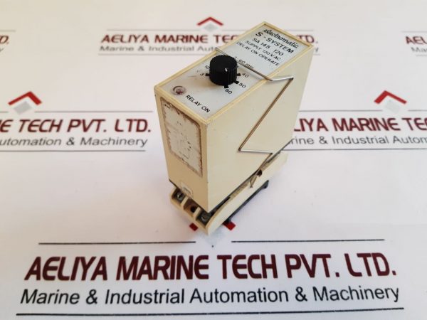 ELECTROMATIC S-SYSTEM SA 145 120 DELAY ON OPERATE RELAY WITH BASE 3-60 MIN