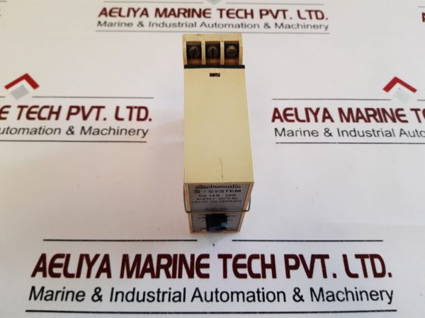 ELECTROMATIC S-SYSTEM SA 145 120 DELAY ON OPERATE RELAY WITH BASE 3-60 MIN