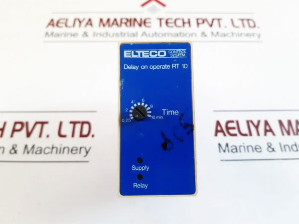 ELTECO RT10-4-1-230-10M TIMING RELAY 230VAC