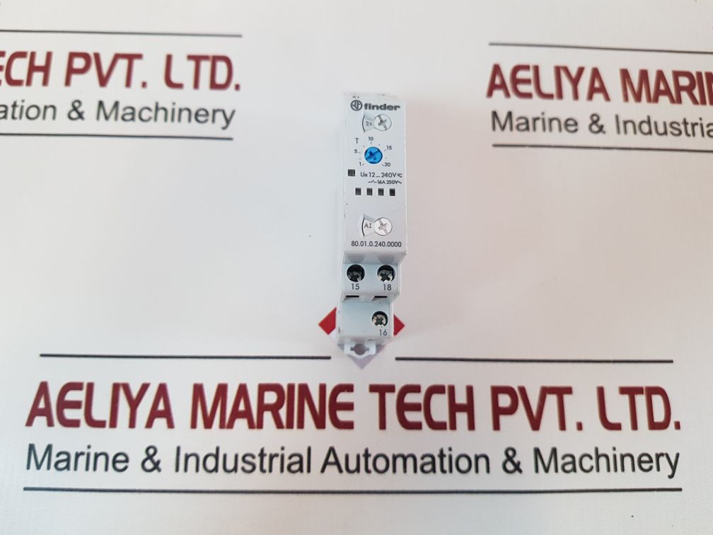 FINDER 80.01.0.240.0000 TIMER RELAY 250V