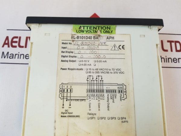 TEXMATE FL-B101D40-VRR BARGRAPH METER