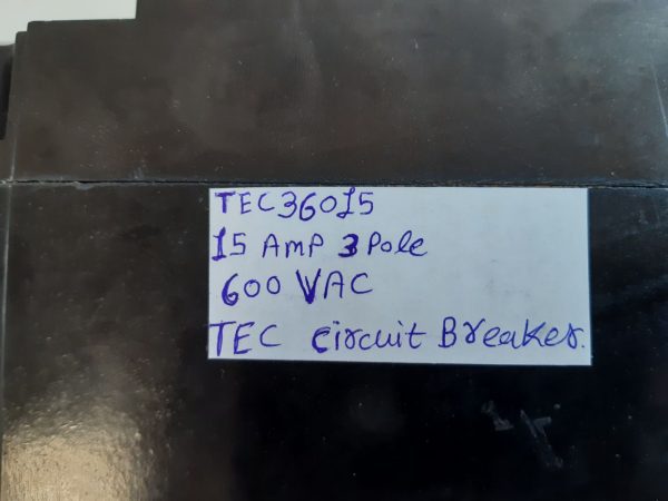 GENERAL ELECTRIC TEC36015 3 POLE TEC CIRCUIT BREAKER