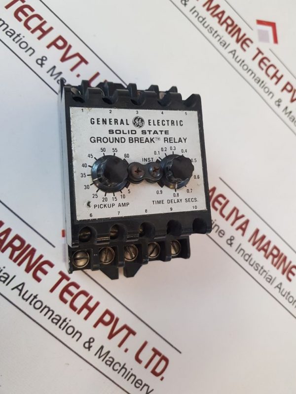 GENERAL ELECTRIC TGSMP SOLID STATE GROUND BREAK RELAY