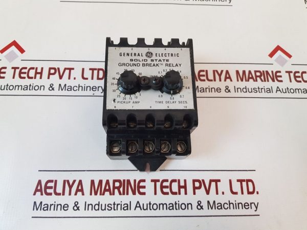 GENERAL ELECTRIC TGSMP SOLID STATE GROUND BREAK RELAY