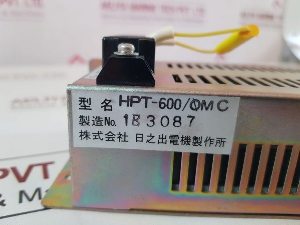 HINODE ELECTRIC HPT-600/ØM C