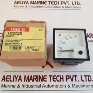 IME AN2252C200 90° AC ANALOGUE AMMETER