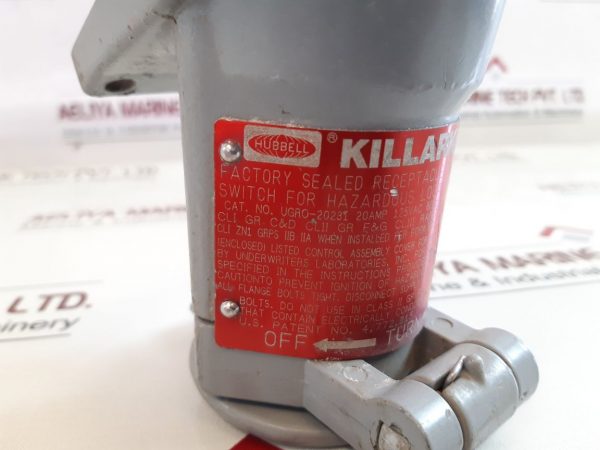 KILLARK UGRO-20231 RECEPTACLE INTERLOCKED WITH SWITCH