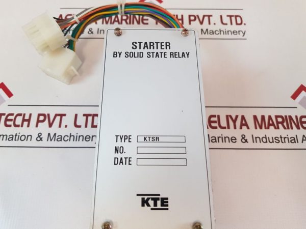 Kte Ktsr Starter By Solid State Relay