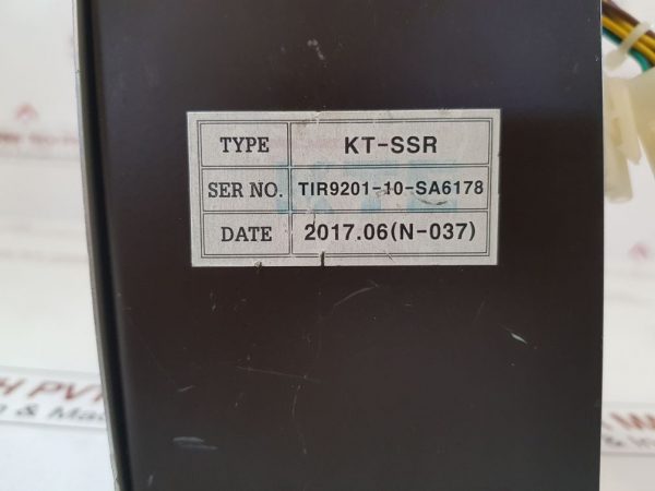 Kte Ktsr Starter By Solid State Relay