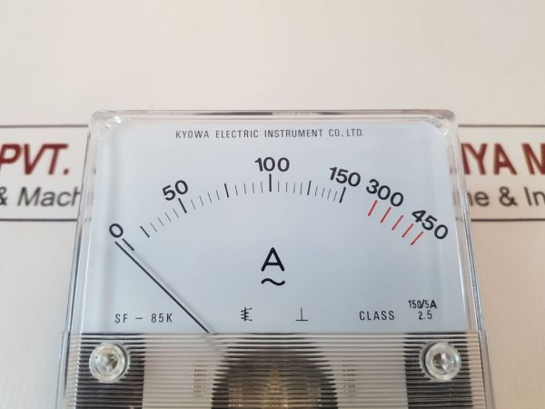 Kyowa Electric Sf-85k Analog Panel Meter 150/5a