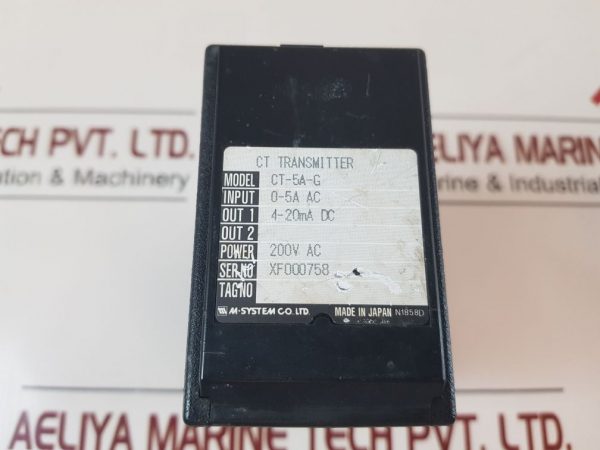 M-SYSTEM CT-5A-G CT TRANSMITTER