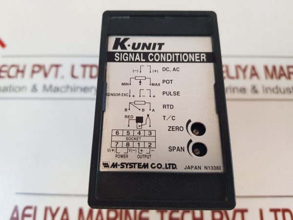 M-SYSTEM KMS-A-R POT TRANSMITTER 24VDC