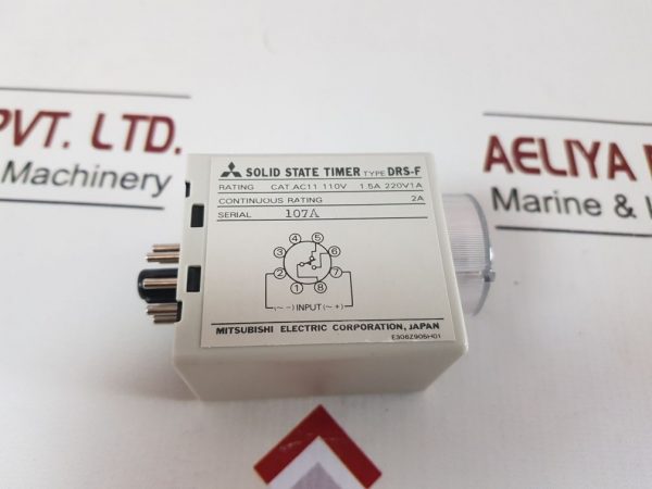 MITSUBISHI ELECTRIC DRS-F 60 SOLID STATE TIMER 2A
