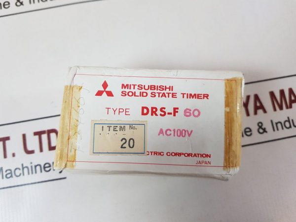 MITSUBISHI ELECTRIC DRS-F 60 SOLID STATE TIMER 2A