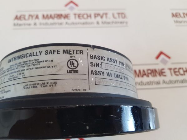 MD TOTCO B10049A-000636 INTRINSICALLY SAFE METER