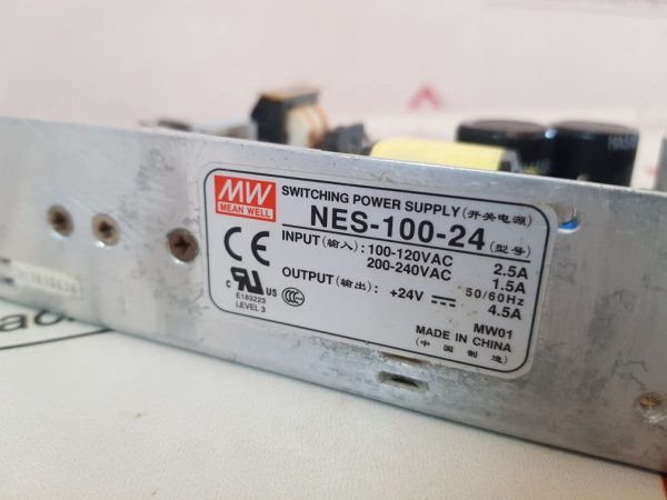 MEAN WELL NES-100-24 SWITCHING POWER SUPPLY 2.5A