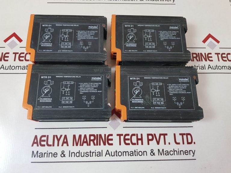MINILEC WTR D1 WINDING TEMPERATURE RELAY 240 VAC Aeliya Marine