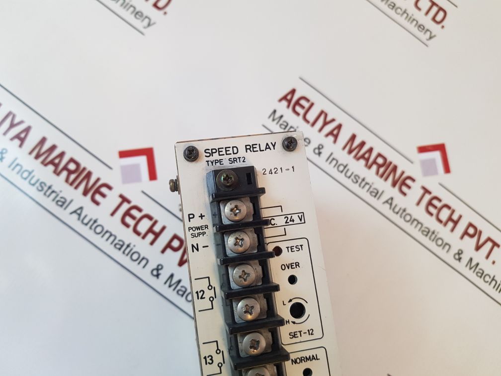 NEGISHI SEISAKUSHO SRT2 SPEED RELAY DC 24V Aeliya Marine