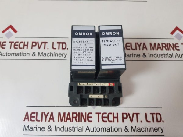 OMRON 61F-11 FLOATLESS LEVEL SWITCH WITH RELAY UNIT