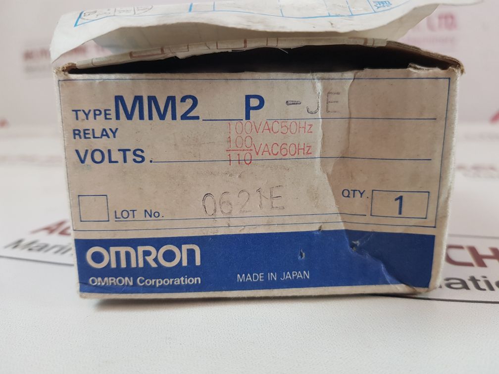 OMRON MM2P-JE RELAY