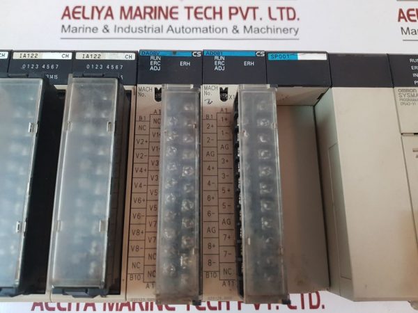 OMRON SYSMAC CS1G / OC225 / IA122 / DA08V / AD081 / SP001 RACK MODULE