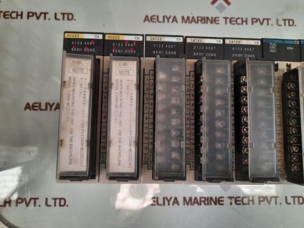 OMRON SYSMAC CS1G / OC225 / IA122 / DA08V / AD081 / SP001 RACK MODULE