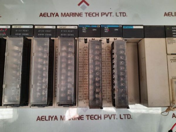 OMRON SYSMAC CS1G / OC225 / IA122 / DA08V / AD081 / SP001 RACK MODULE