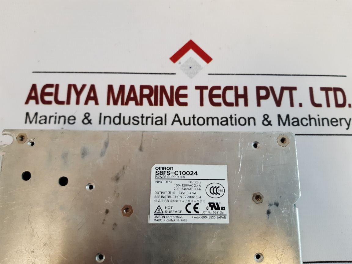 OMRON S8FS-C10024 POWER SUPPLY
