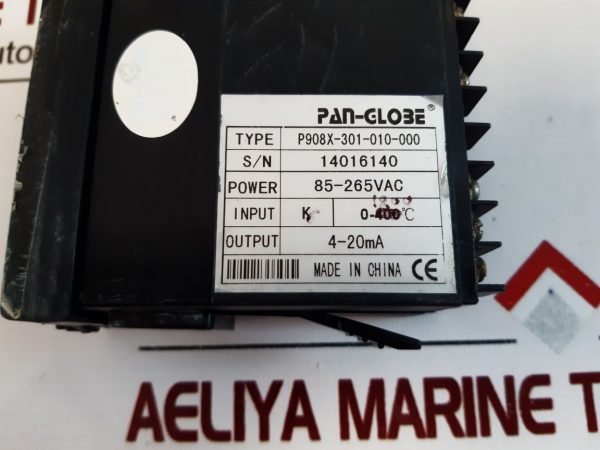 PAN-GLOBE P908X-301-010-000 TEMPERATURE CONTROLLER