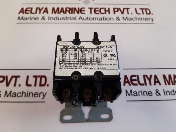 PRODUCTS UNLIMITED 3100-30T803KK CONTACTOR