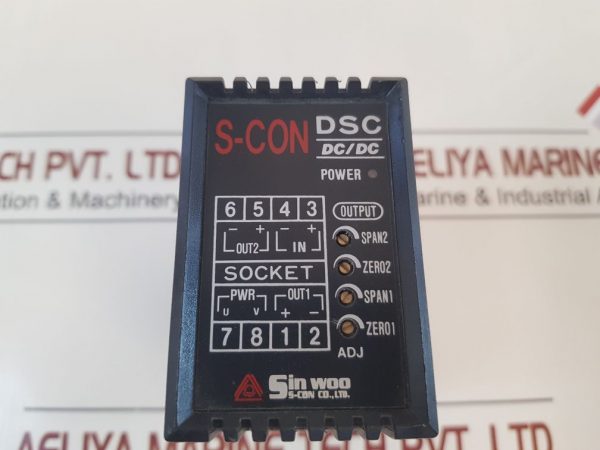 S-CON DSC-9H88-Y ISOLATED DC SIGNAL CONVERTER