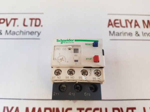 SCHNEIDER ELECTRIC TELEMECANIQUE LRD 08 THERMAL OVERLOAD RELAY 10A