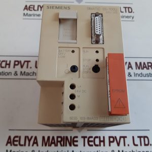 SIEMENS SIMATIC S5-100U 6ES5 103-8MA03 CENTRAL PROCESSING UNIT