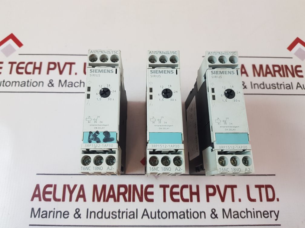 SIEMENS SIRIUS 3RP1512-1AP30 TIME RELAY