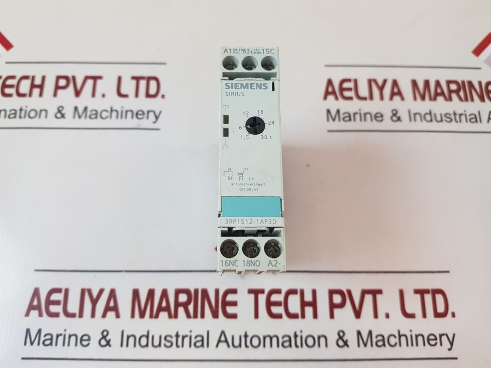SIEMENS SIRIUS 3RP1512-1AP30 TIME RELAY