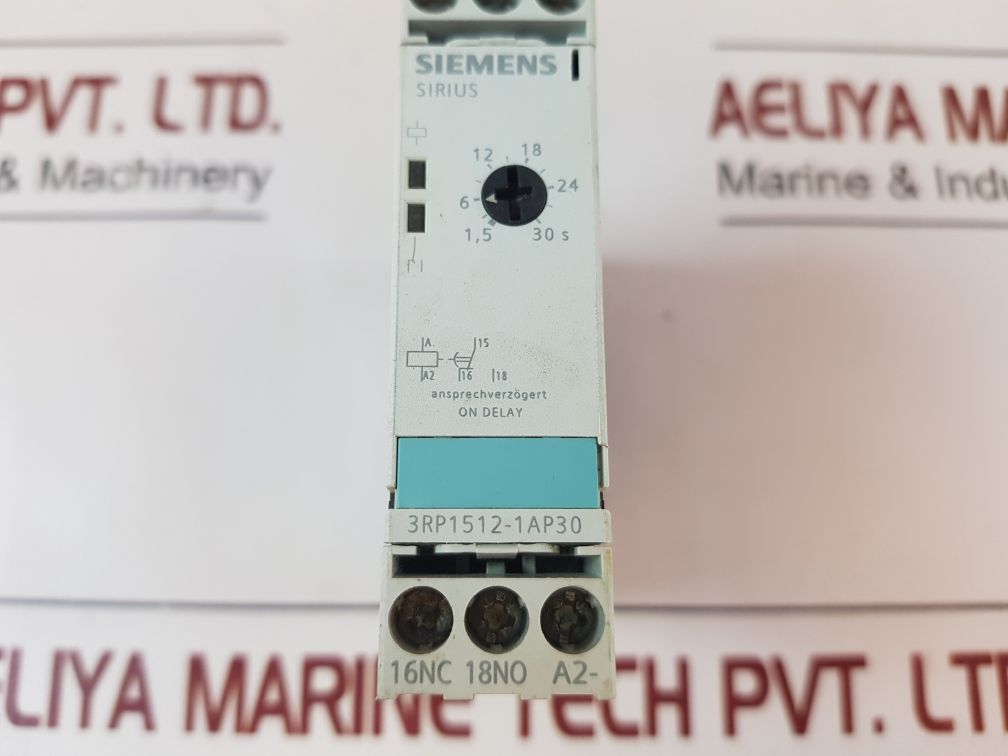 SIEMENS SIRIUS 3RP1512-1AP30 TIME RELAY