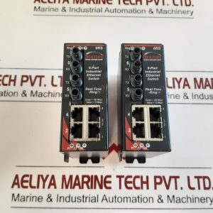 SIXNET SLX-6RS-4ST-D1 6-PORT INDUSTRIAL ETHERNET SWITCH
