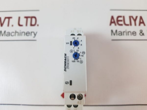 SCHRACK ZR5E0011 SINGLE FUNCTION TIME RELAY