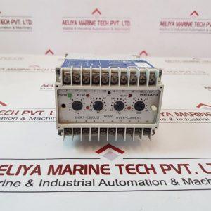 SELCO T2500 3-PHASE SHORT-CIRCUIT OVER-CURRENT RELAY 3A