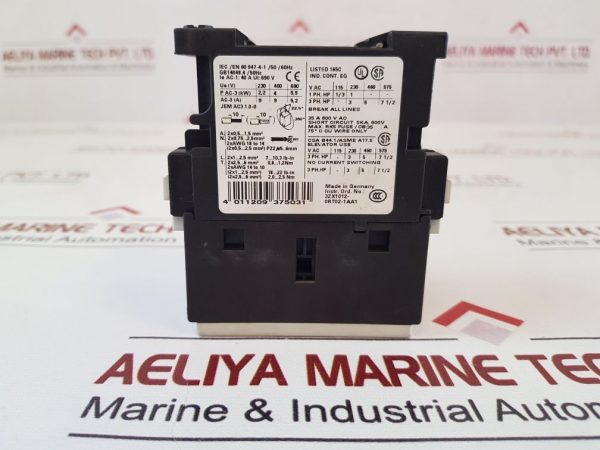 Siemens 3rt1023-1a..0 Motor Starter Contactor