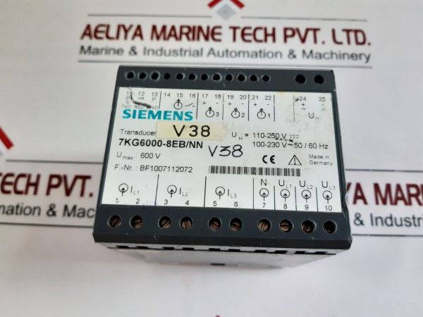 SIEMENS 7KG6000-8EB/NN DIGITAL TRANSDUCER