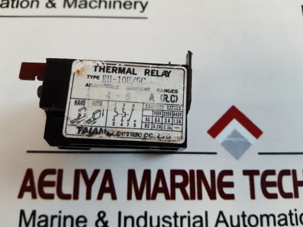 TAIAN ELECTRIC RH-10E/5C THERMAL OVERLOAD RELAY