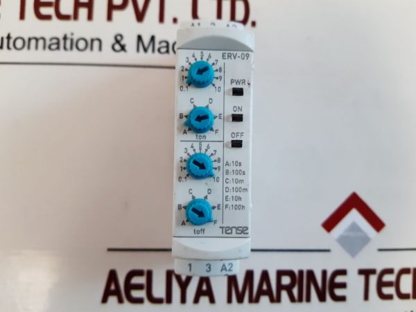 TENSE ERV-09 MULTIFUNCTIONAL FLASHER RELAY 250V AC