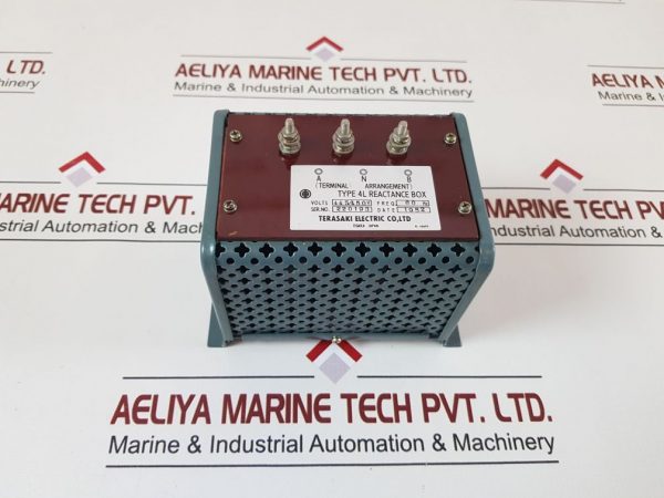 TERASAKI ELECTRIC TYPE 4L REACTANCE BOX 60 HZ