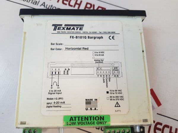 TEXMATE FX-B101Q BARGRAPH METER